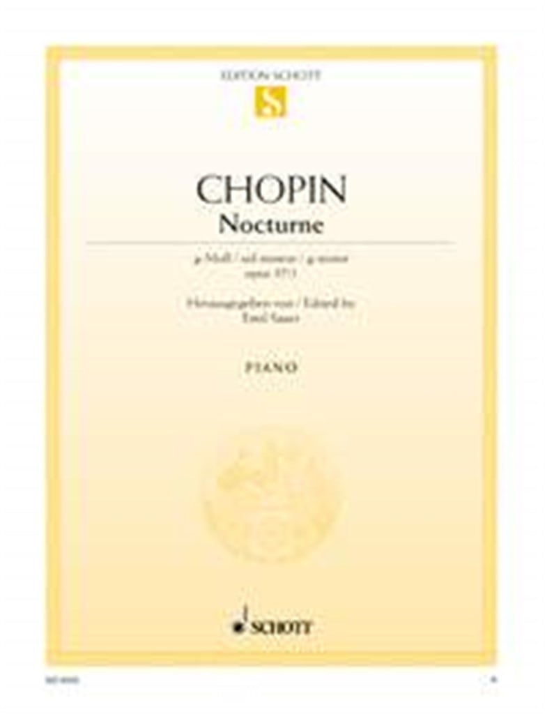 Nocturne 1 G Opus 37